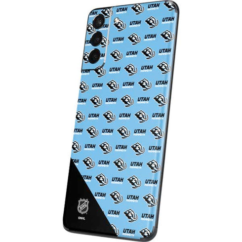 NHL Utah Mammoth Logo Pattern Galaxy S21 Plus 5G Skin